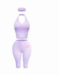 💜✨🌸 Lavender Luxe HalterSet (PREORDER)